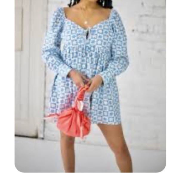 Lisa Says Gah! Lena Babydoll Mini Dress